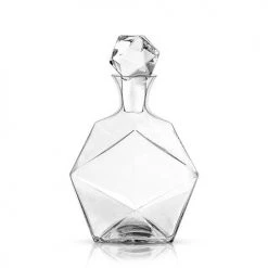 Viski Faceted Crystal Decanter New Arrivals