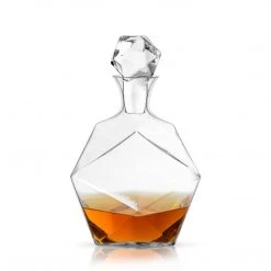 Viski Faceted Crystal Decanter New Arrivals