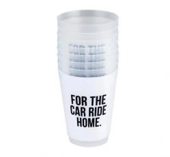 Santa Barbara Design Studio By Creative Brands For The Car Ride Home Frosted Cup - 8pk