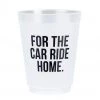 Santa Barbara Design Studio By Creative Brands For The Car Ride Home Frosted Cup - 8pk
