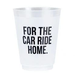 Santa Barbara Design Studio By Creative Brands For The Car Ride Home Frosted Cup - 8pk