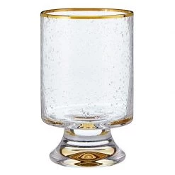 Santa Barbara Design Studio By Creative Brands Gold Rimmed Old Fashioned Glass - Set Of 2
