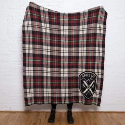 In2green Pillows & Throws Apres Ski Tartan Luxe Eco Throw