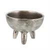 Homart Footed Taper Candle & Incense Holder In Nickle New Arrivals
