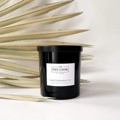 Riverside Candle Studio Accessories Mediterranean Fig Soy Candle In Black