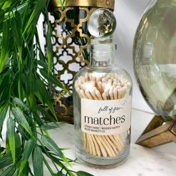 Made Market Co. Accessories White Full Of Fire Matches