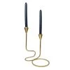 Made Market Co. Gold Loop Taper Candle Holder