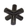 Sagebrook Home New Arrivals Black Ceramic Jack