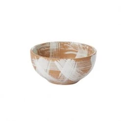 Accent Decor Brush Stroke Terracotta Petite Bowl New Arrivals