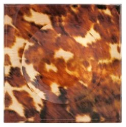 Reprotique Art Lucite Trinket Bowl In Tortoise New Arrivals