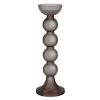 Santa Barbara Design Studio By Creative Brands Matte Grey Glass Ball Pillar Accessories