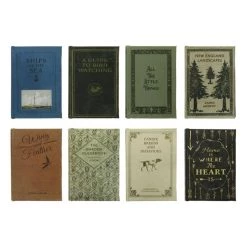 Creativeco-op Mini Book Storage Boxes