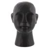 Homart New Arrivals Modern Chiseled Ceramic Bust In Black