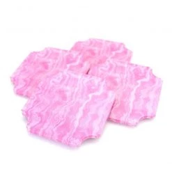 Reprotique Art Pink Agate Lucite Coasters - Set Of 4 New Arrivals