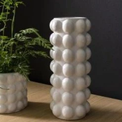 Accent Decor New Arrivals Tall Ceramic Bubble Vase