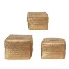 Creativeco-op Handwoven Gold Seagrass Basket Set (3) New Arrivals