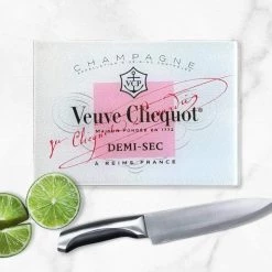 Toss Designs Mini Veuve Cutting Board Pink