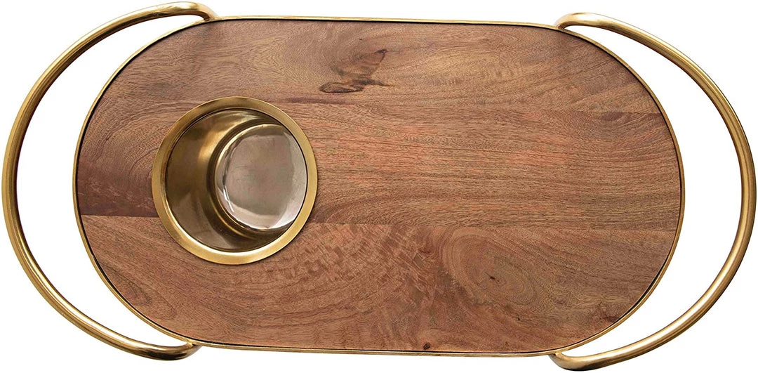 Creativeco-op 2-Tier Bar Cart On Casters With Ice Bucket New Arrivals 5 Creativeco-op 2-Tier Bar Cart On Casters With Ice Bucket New Arrivals