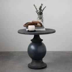 Creativeco-op Mango Wood And Metal Table