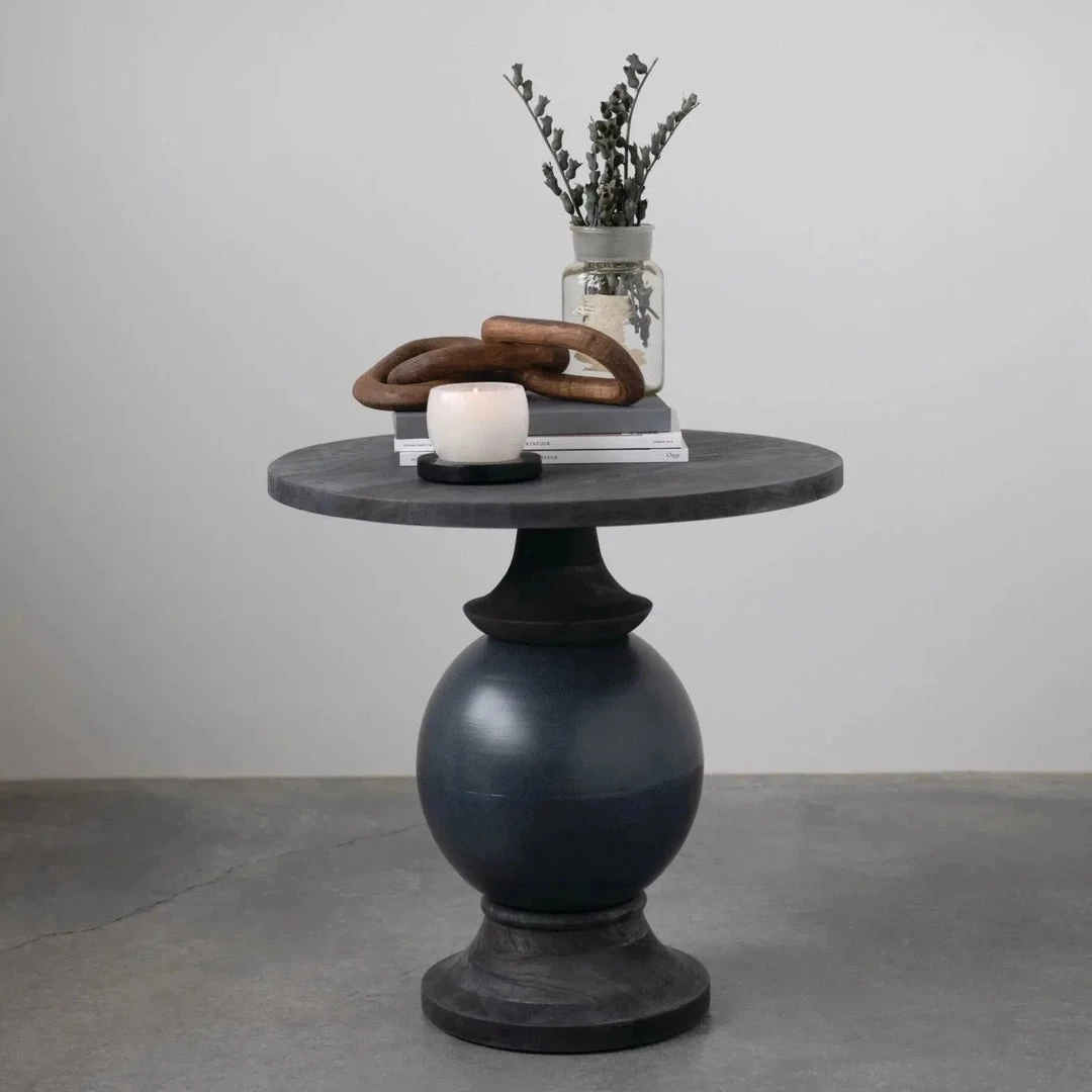 Creativeco-op Mango Wood And Metal Table 4 Creativeco-op Mango Wood And Metal Table