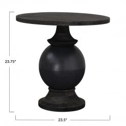 Creativeco-op Mango Wood And Metal Table 9 Creativeco-op Mango Wood And Metal Table