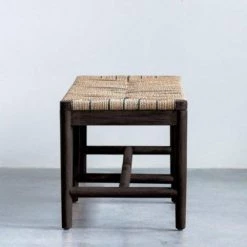 Creativeco-op Woven Jute Striped Bench Furniture