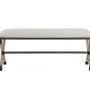 Uttermost Furniture Wrapped Iron Oatmeal Bench