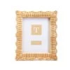 Two's Company New Arrivals 8x10 Wicker Wave Photo Frame
