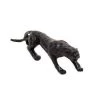 Sagebrook Home Black Resin Leopard Home Decor