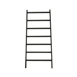 Creativeco-op Black Wide Blanket Ladder Home Decor