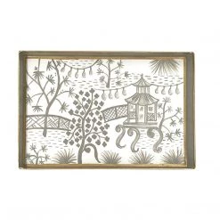 Jaye's Studio Garden Party Oliver Tray 8x12