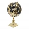 Sagebrook Home Gold & Wood Globe