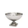 Galore Home Home Decor Silver 8.5" Top | Metal Bowl Centerpiece