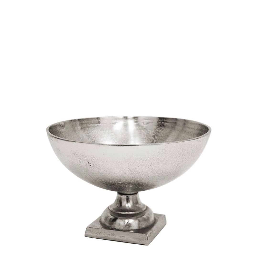 Galore Home Home Decor Silver 8.5" Top | Metal Bowl Centerpiece 3 Galore Home Home Decor Silver 8.5" Top | Metal Bowl Centerpiece