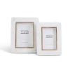 Two's Company White Marble & Brass Photo Frame New Arrivals