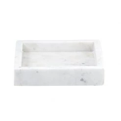 Santa Barbara Design Studio By Creative Brands Home Decor White Square Marble Tray