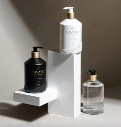 L'avant Empty Glass Soap Bottle - Clear New Arrivals