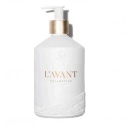 New Arrivals L'avant Empty Glass Soap Bottle - White