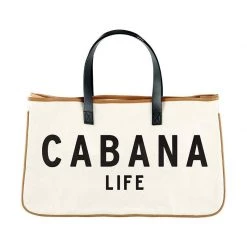 Santa Barbara Design Studio By Creative Brands Canvas Tote - Cabana Life Lifestyle