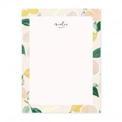Our Heiday Citrus Blank Everyday Notepad Lifestyle