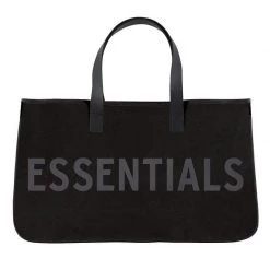 Santa Barbara Design Studio By Creative Brands New Arrivals Essentials Black Canvas Tote
