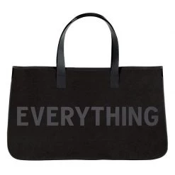 Santa Barbara Design Studio By Creative Brands Everything Black Canvas Tote New Arrivals