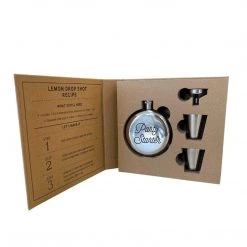 Santa Barbara Design Studio By Creative Brands Flask Cardboard Book Gift Set Lifestyle