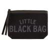 Santa Barbara Design Studio By Creative Brands Little Black Bag Black Canvas Pouch