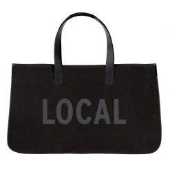 Santa Barbara Design Studio By Creative Brands Local Black Canvas Tote New Arrivals