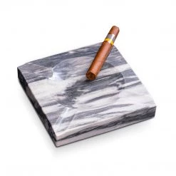 BeyBerk International Marble Four Cigar Ashtray In Gray New Arrivals