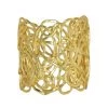 KARINE SULTAN New Arrivals Openwork Abstract Statement Cuff