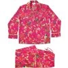 Powell Craft Pink Chinoiserie Birds PJ Set