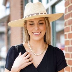 BTB Los Angeles New Arrivals Shadi Pearl Hat