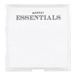 Santa Barbara Design Studio By Creative Brands New Arrivals Square Notepaper In Acrylic Tray - Market Essentials